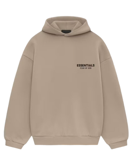 FEAR OF GOD ESSENTIALS Fleece Hoodie - Desert Sand (Holiday 2024)