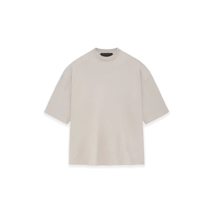 Bertoia draped shirt dress Weiß T-Shirt - Silver Cloud (FW23)
