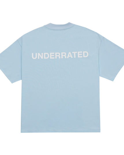 UNDERRATED Classic Logo T-Shirt - Sky Blue
