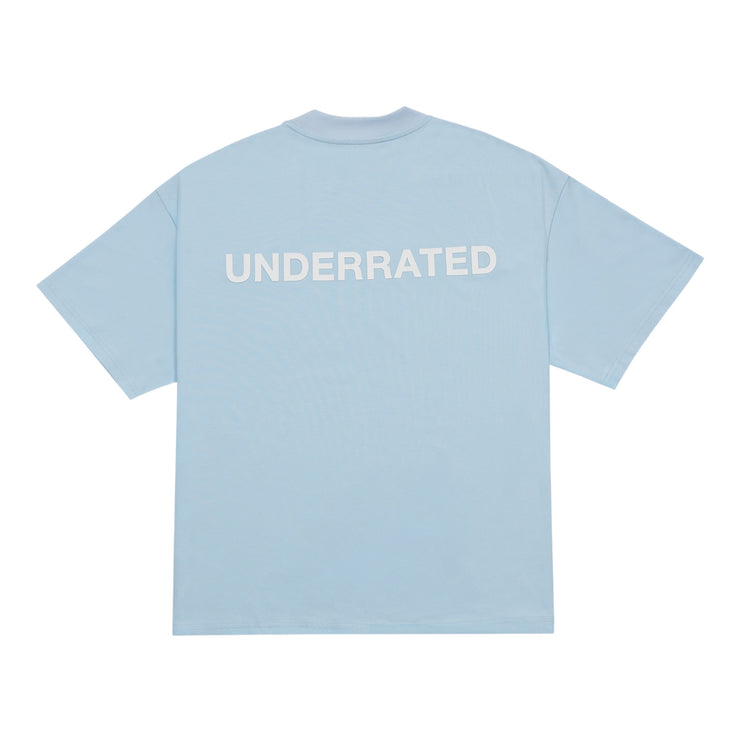 UNDERRATED Classic Logo T-Shirt - Sky Blue