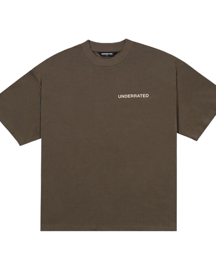 UNDERRATED Classic Logo T-Shirt - Khaki