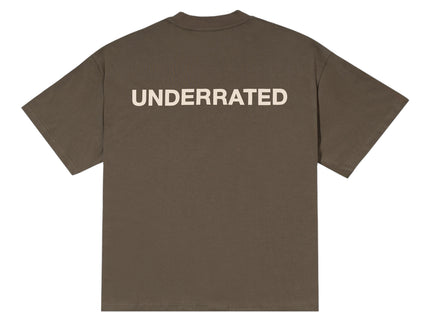 UNDERRATED Classic Logo T-Shirt - Khaki