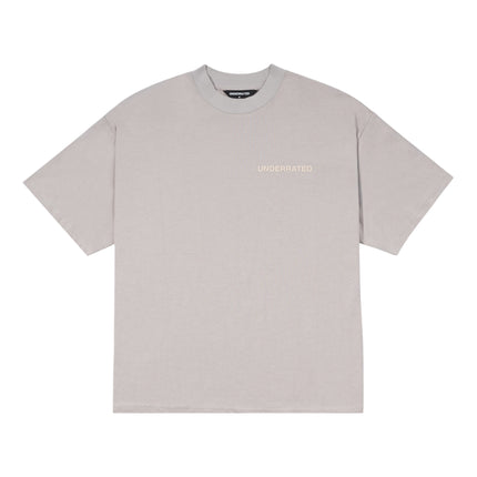 UNDERRATED Classic Logo T-Shirt - Fog Grey