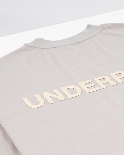 UNDERRATED Classic Logo T-Shirt - Fog Grey
