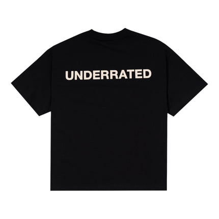 UNDERRATED Classic Logo T-Shirt - Black