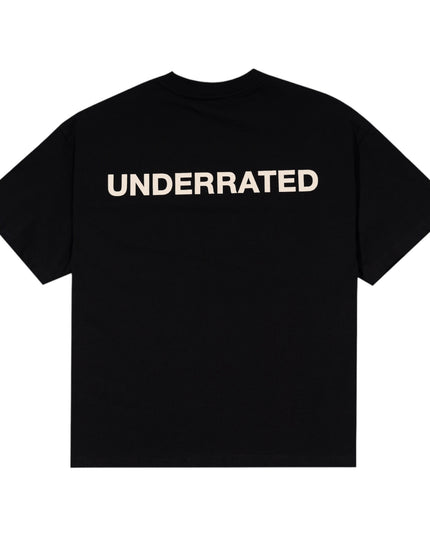 UNDERRATED Classic Logo T-Shirt - Black