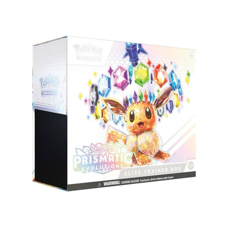 Pokémon TCG Scarlet & Violet Prismatic Evolutions Elite Trainer Box