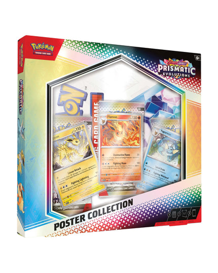 Pokemon TCG Scarlet & Violet - Prismatic Evolutions Poster Collection