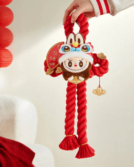 Pop Mart Labubu Wealthy Snake's New Year Celebration Series Plush Door Decoration