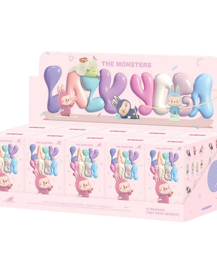 Pop Mart Labubu The Monsters Lazy Yoga Series Figure Blind Box