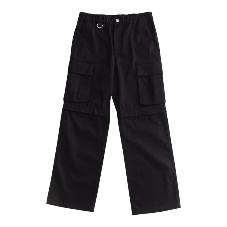 UNDERRATED Zip-Off Cargo Pant - Black