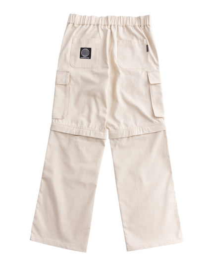 UNDERRATED Zip-Off Cargo Pant - Cream
