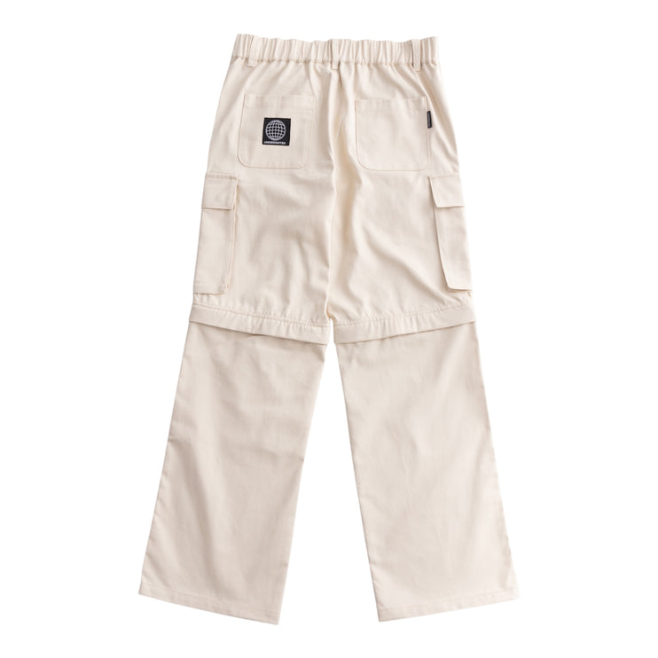 UNDERRATED Zip-Off Cargo Pant - Cream