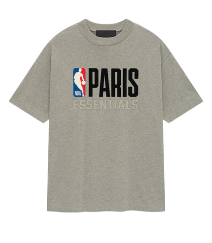FEAR OF GOD ESSENTIALS Paris T-Shirt - Warm Heather (NBA Collection)