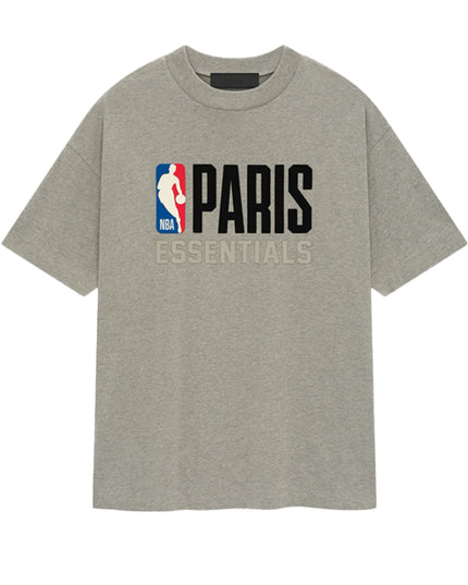 FEAR OF GOD ESSENTIALS Paris T-Shirt - Warm Heather (NBA Collection)