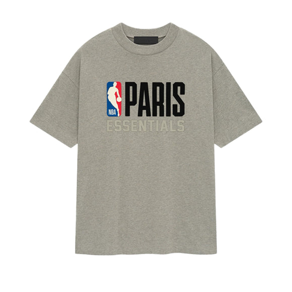 FEAR OF GOD ESSENTIALS Paris T-Shirt - Warm Heather (NBA Collection)