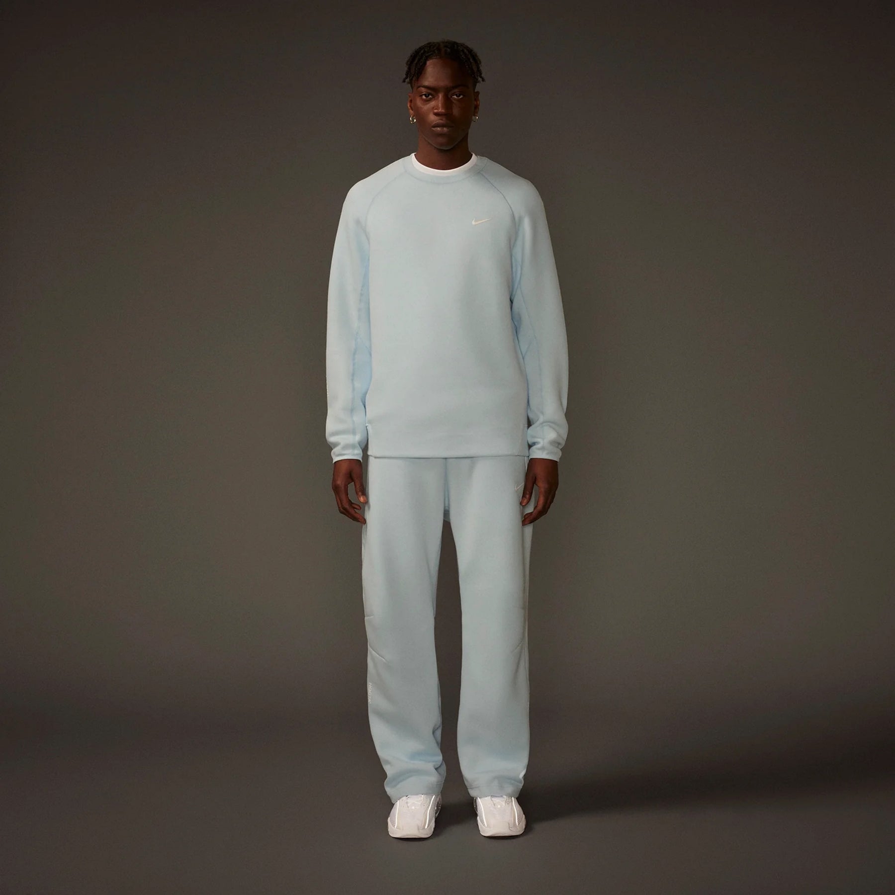 Nike x NOCTA Tech Fleece Crew - Cobalt Blue Tint – Underrated Store