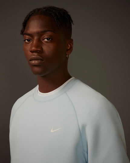 Nike x NOCTA Tech Fleece Crew - Cobalt Blue Tint