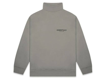 FEAR OF GOD ESSENTIALS Pull-Over Mockneck Sweatshirt - Cement (SS20)