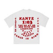 Yeezy CPFM for Jesus Is King III T-Shirt - White