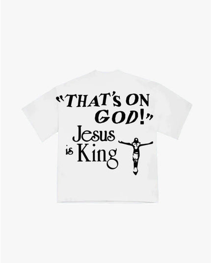 Yeezy CPFM for Jesus Is King III T-Shirt - White