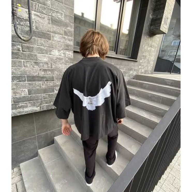 Yeezy x GAP Engineered by Balenciaga Dove No Seam T-Shirt - Black