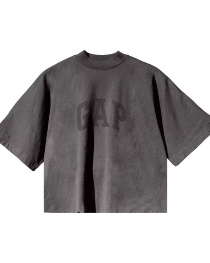 Yeezy x GAP Engineered by Balenciaga Dove No Seam 3/4 Sleeve T-Shirt - Dark Grey