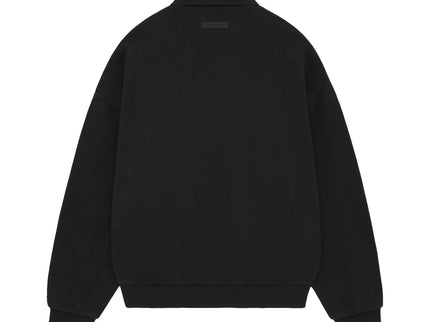 FEAR OF GOD ESSENTIALS Fleece Polo - Black (F24)