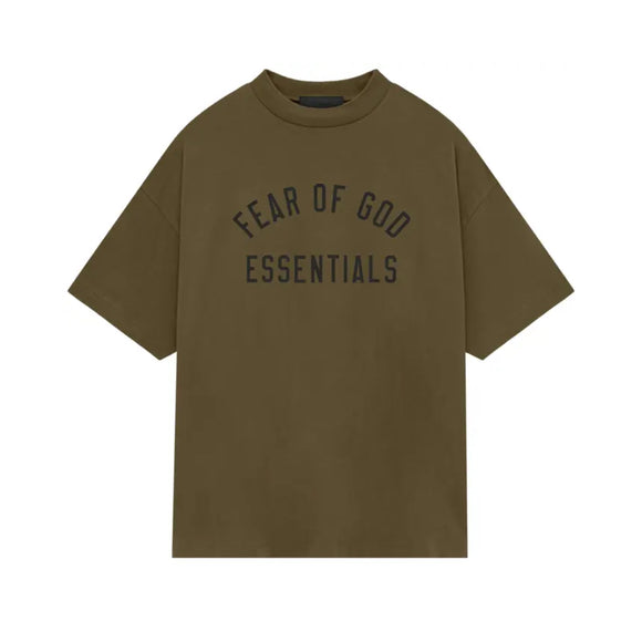 Nike Knit спортивні майки Jersey Crewneck T-Shirt - Olive (FW24)