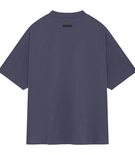 FEAR OF GOD ESSENTIALS Crest Logo Jersey Crewneck T-Shirt - Marine (Holiday 2024)