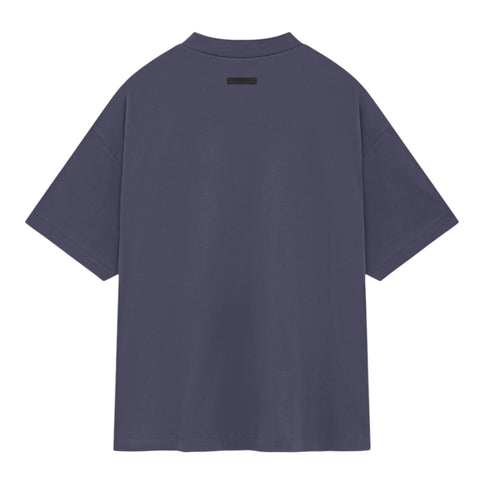 FEAR OF GOD ESSENTIALS Crest Logo Jersey Crewneck T-Shirt - Marine (Holiday 2024)