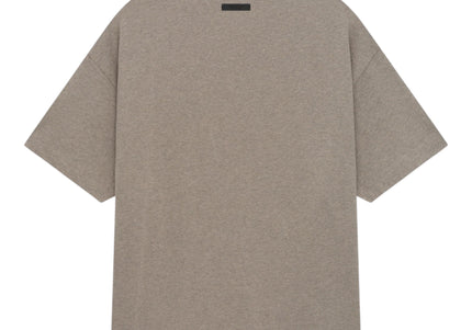 FEAR OF GOD ESSENTIALS Crest Logo Jersey Crewneck T-Shirt - Dark Heather Grey (Holiday 2024)