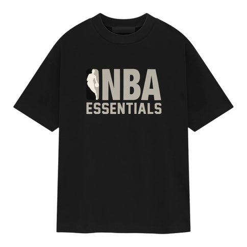 FEAR OF GOD ESSENTIALS T-Shirt - Black (NBA Collection) (SS25)