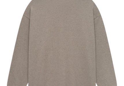 FEAR OF GOD ESSENTIALS University L/S T-Shirt - Dark Heather Grey (Holiday 2024)