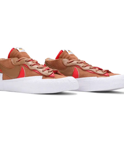 Sacai x Nike Blazer Low 'British Tan'
