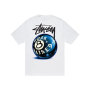 Stussy x Born & Raised 8 Ball T-Shirt - White