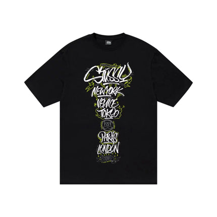 Stussy x Born & Raised Handstyles T-Shirt - Black