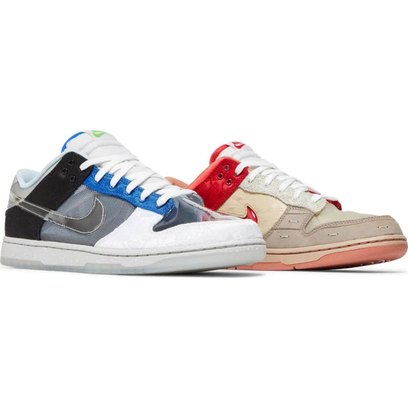 CLOT x Nike Dunk Low SP 'What The' (w/ Trading Card Pack)