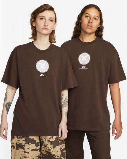 Nike SB Yuto Max90 Skate T-Shirt - Baroque Brown
