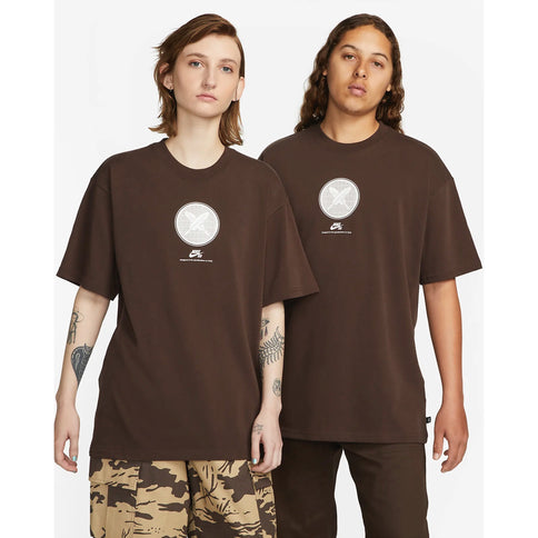 Nike SB Yuto Max90 Skate T-Shirt - Baroque Brown