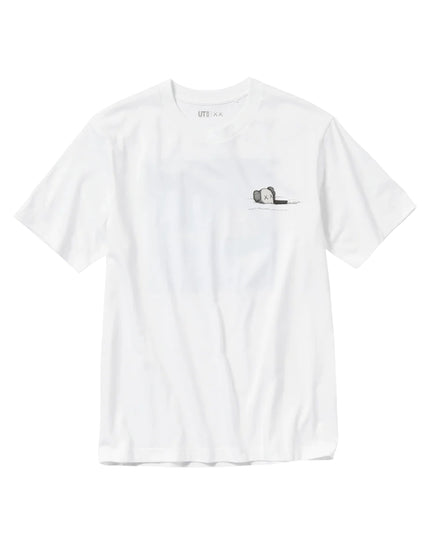 KAWS x Uniqlo UT Artbook Cover T-Shirt - White