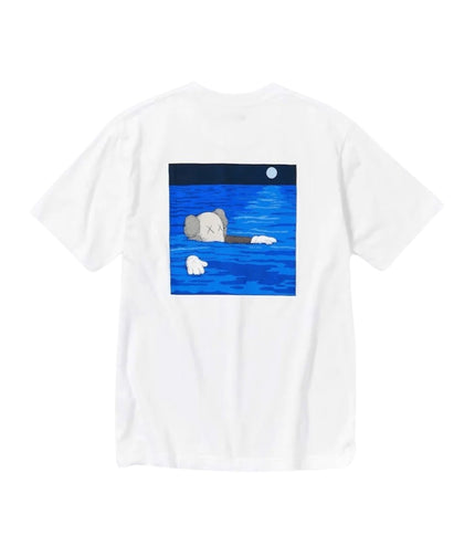 KAWS x Uniqlo UT Artbook Cover T-Shirt - White