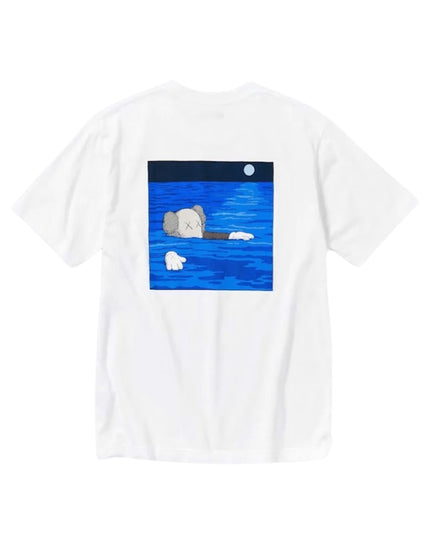 KAWS x Uniqlo UT Artbook Cover T-Shirt - White