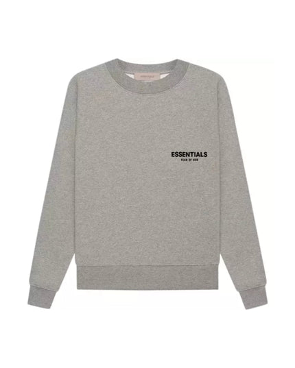 FEAR OF GOD ESSENTIALS Crewneck - Dark Oatmeal (SS22 Core Collection)