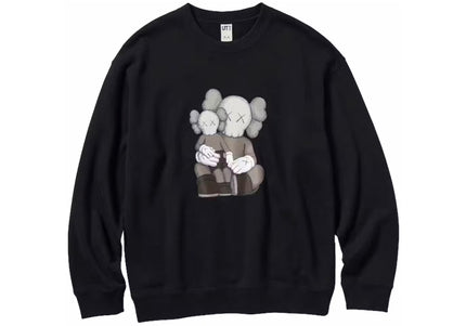 KAWS x Uniqlo L/S Sweatshirt - Black