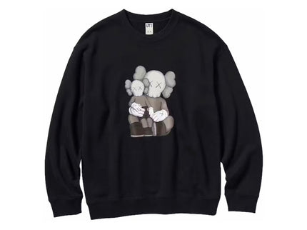 KAWS x Uniqlo L/S Sweatshirt - Black