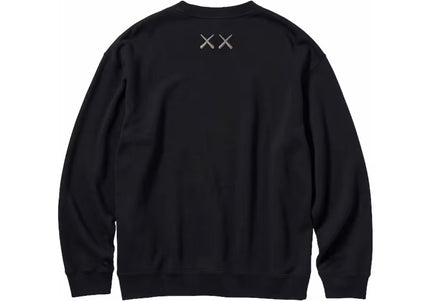 KAWS x Uniqlo L/S Sweatshirt - Black