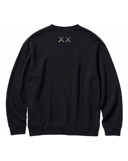 KAWS x Uniqlo L/S Sweatshirt - Black