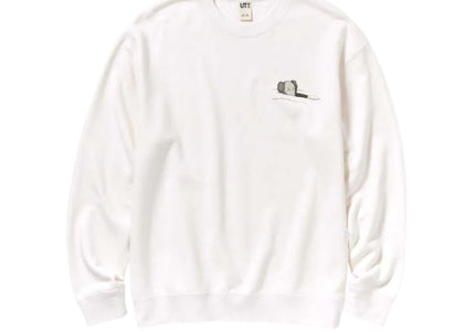 KAWS x Uniqlo L/S Sweatshirt - White