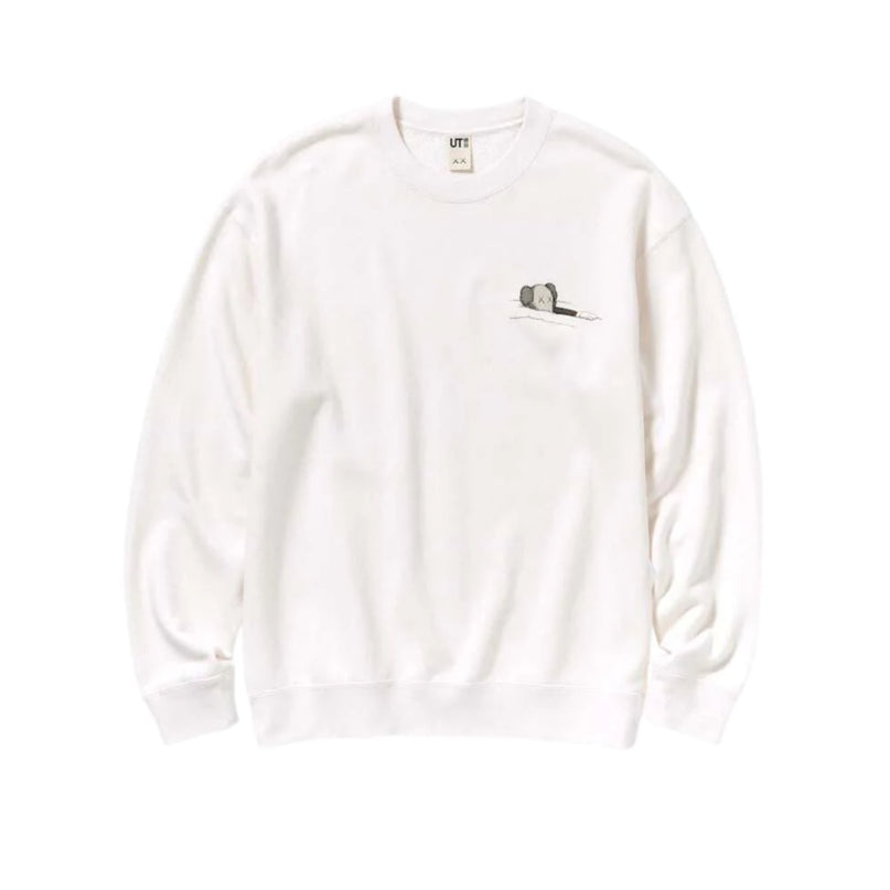 KAWS x Uniqlo L/S Sweatshirt - White